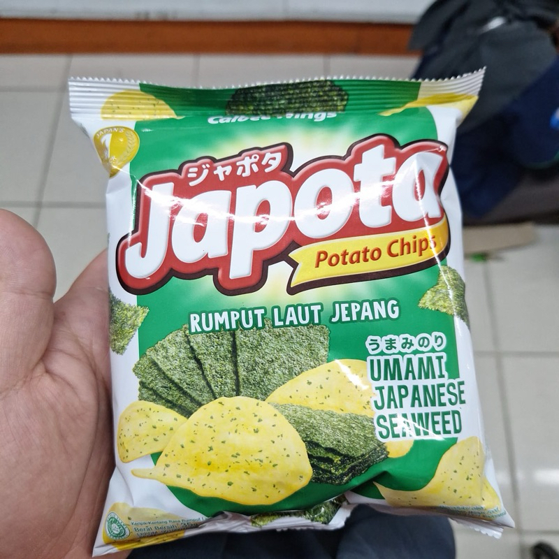 

JAPOTA potato chips seaweed 35gram