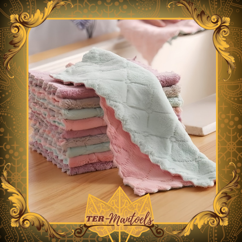 Kain Lap Micro Fiber Anti Minyak / Kain Lap Dapur / Kain Lap Anti Minyak / Kain Lap