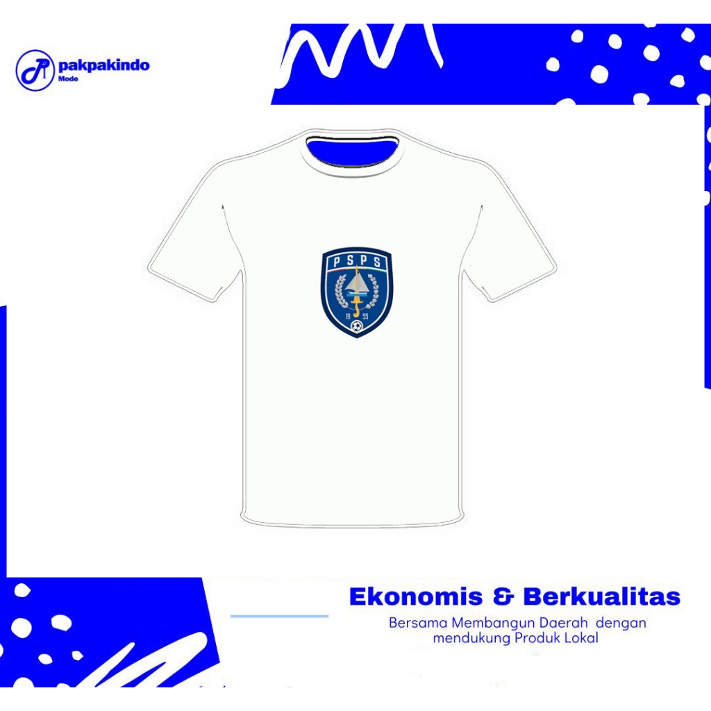 BAJU KAOS BOLA PSPS PEKANBARU RIAU LENGAN PENDEK PRIA WANITA PREMIUM DISTRO