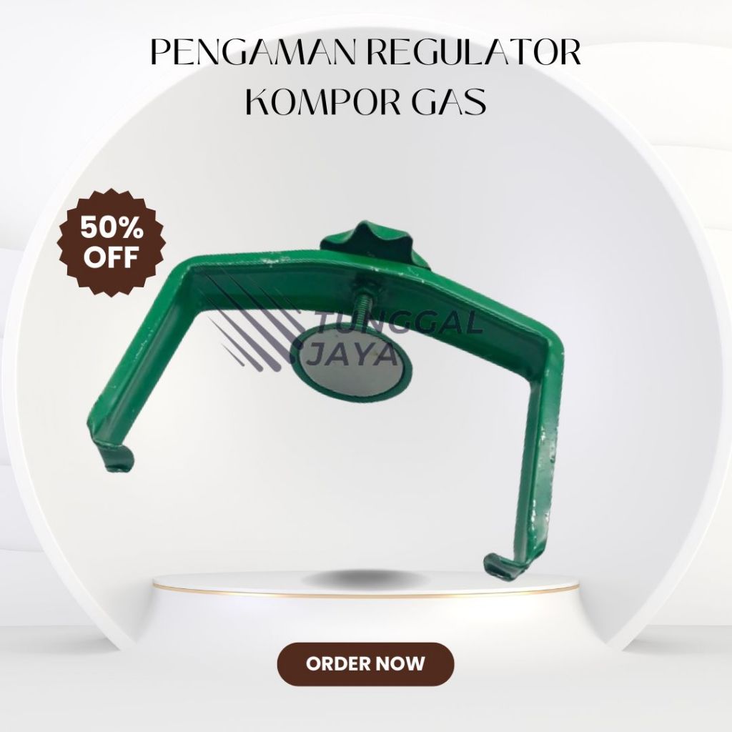 Kunci Regulator Kompor Gas 3kg 5,5,kg 12kg Penjepit Pengaman Regulator Gas Elpiji