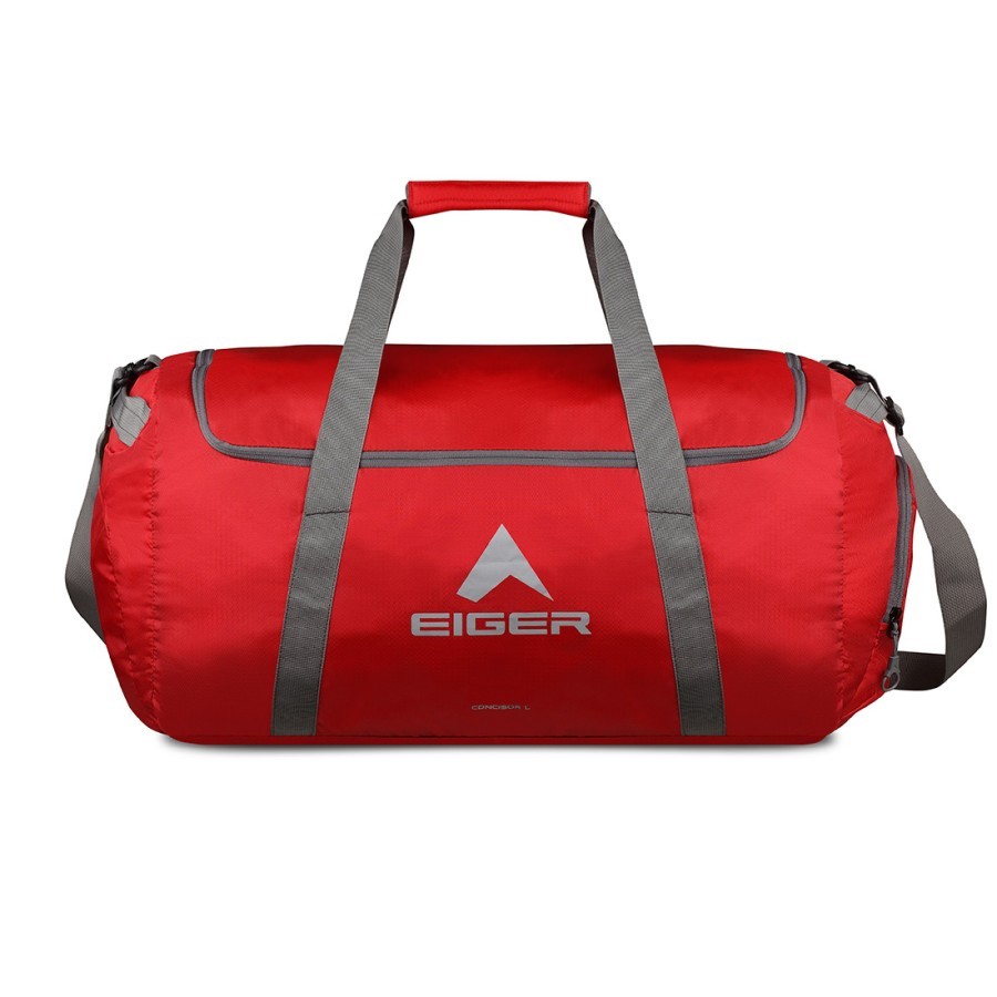 EIGER FOLDED DUFFEL BAG L CONCISOR 60L - Merah