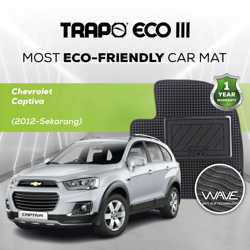 Karpet Mobil Trapo Eco III Chevrolet Captiva (2012-Sekarang)