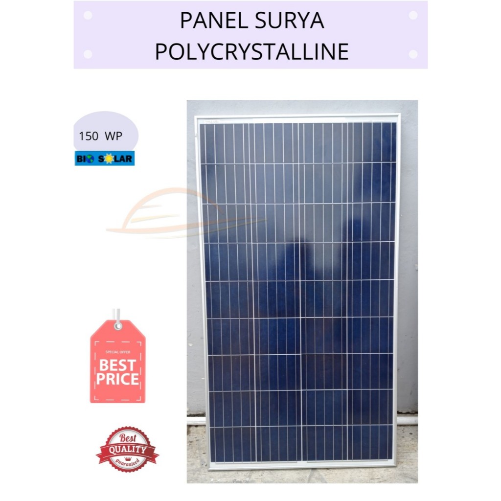 Panel Surya Poly 150 WP