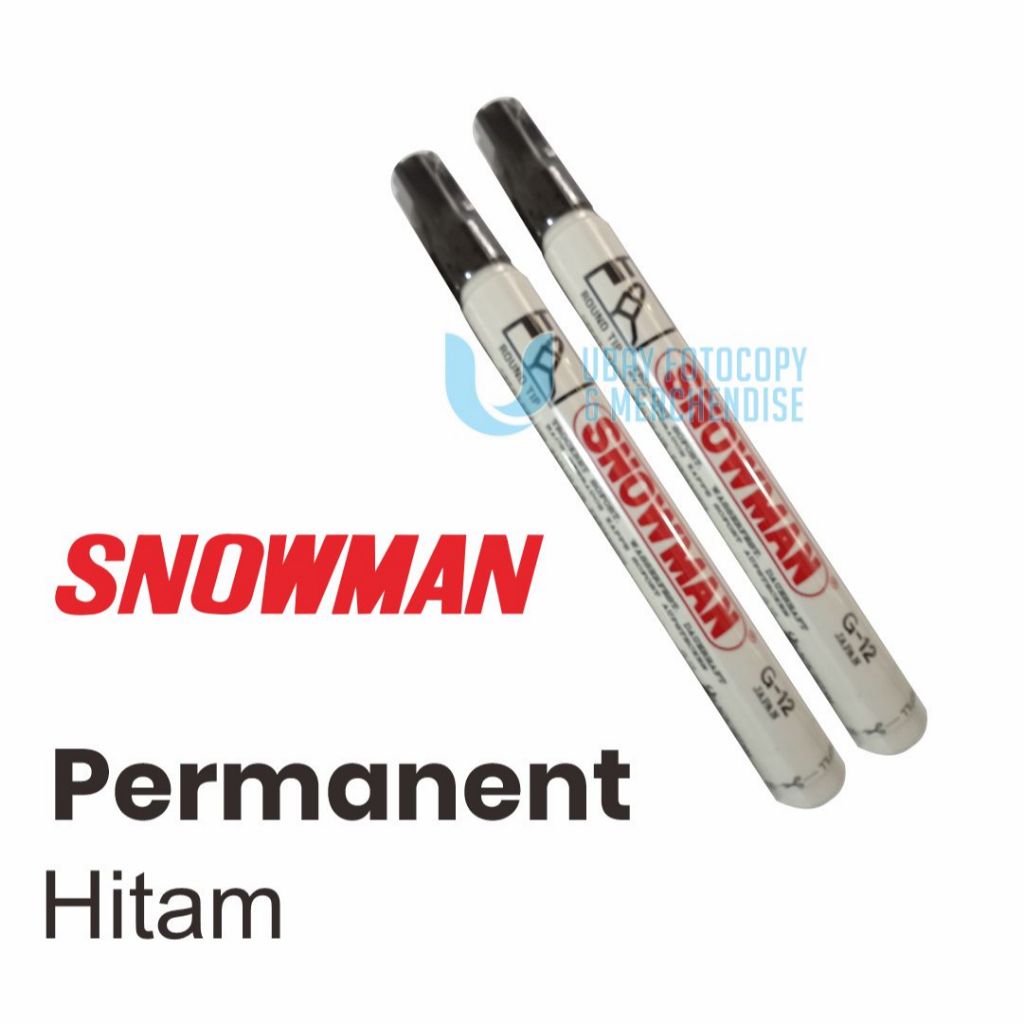 

SNOWMAN Spidol Permanen / Spidol Warna Hitam