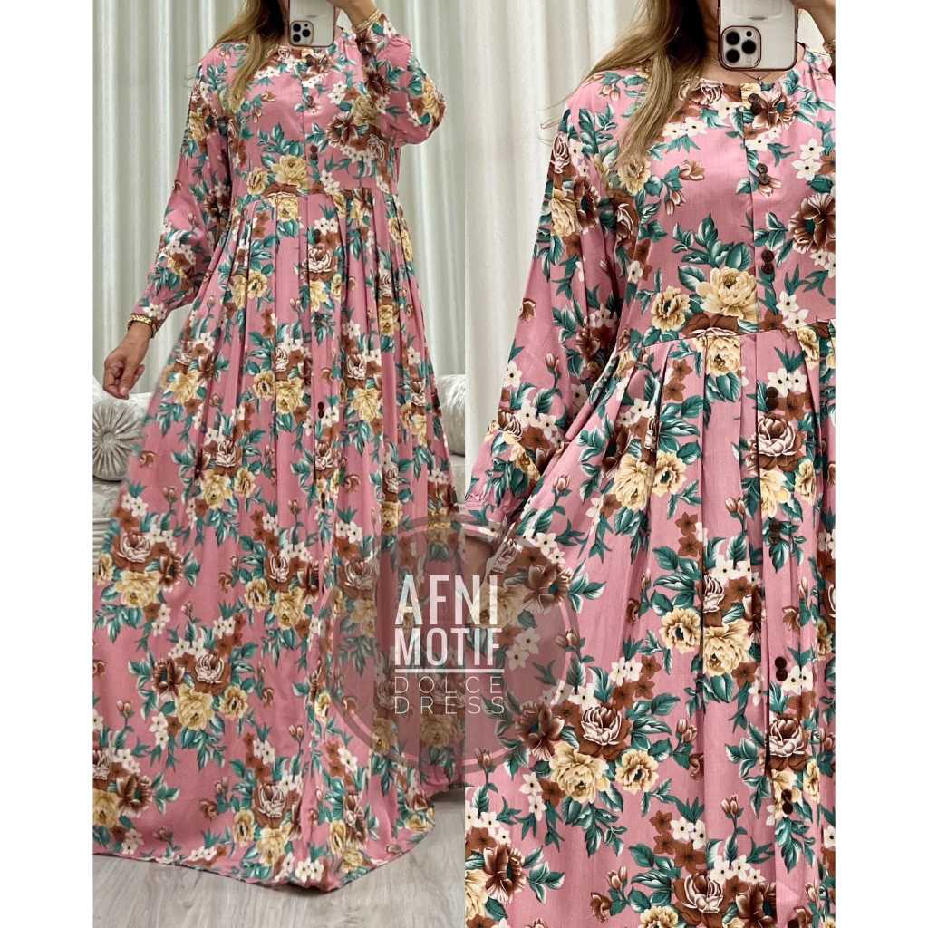Daster Arab Afni Motif by Dolce Dress