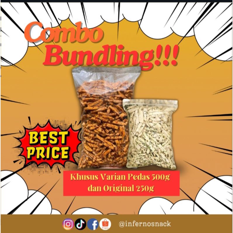 

BASRENG MURAH/PAKET BASRENG PEDAS 500GR DAN BASRENG ORIGINAL 250GR/BASRENG VIRAL