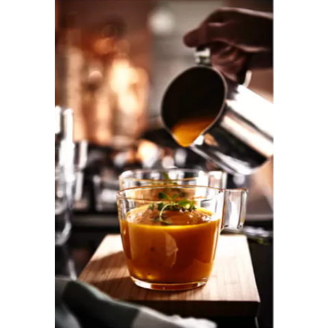 Mug Kaca Bening, 23 Cl, Cangkir cetak, Cangkir modern