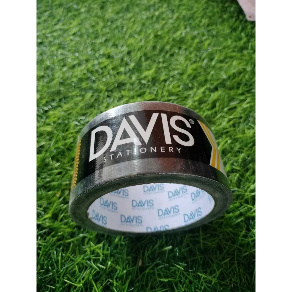 Cloth Tape Davis 2 Inch / Lakban Kain Hitam Davis