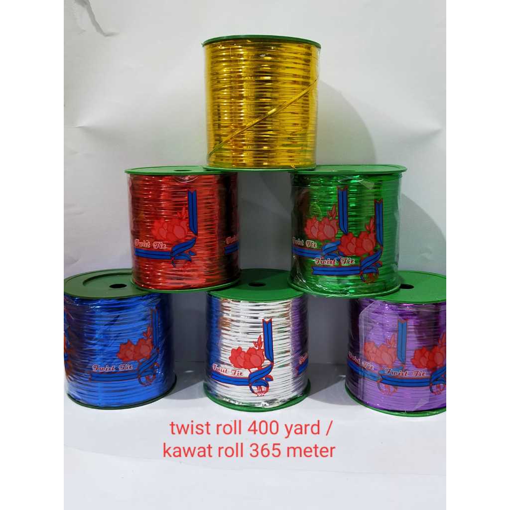 

KAWAT ROLL 365m / TWIST ROLL 400 yard