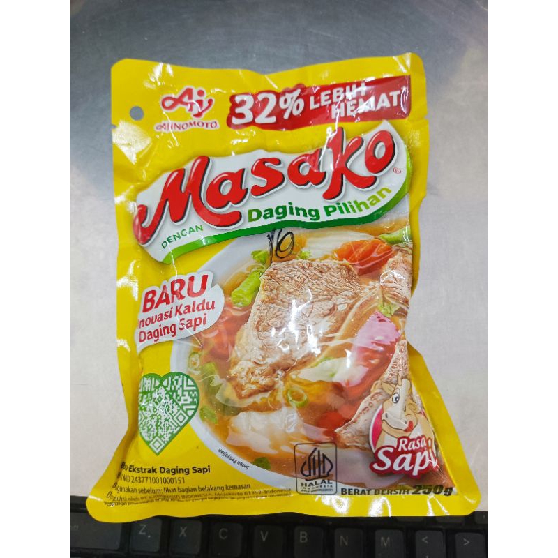 

Masako sapi 250 gram penyedap rasa