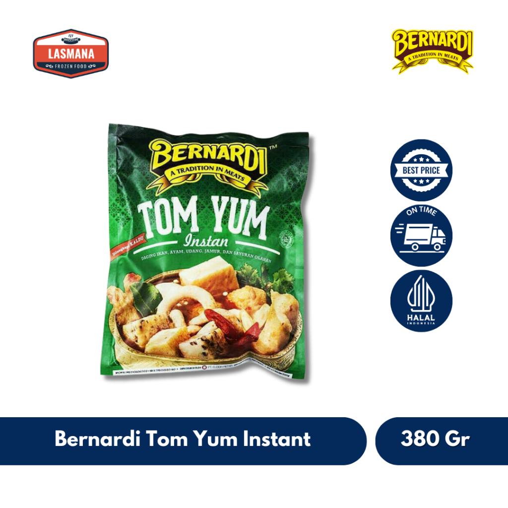 

Bernardi Tomyum Instant 380 Gr