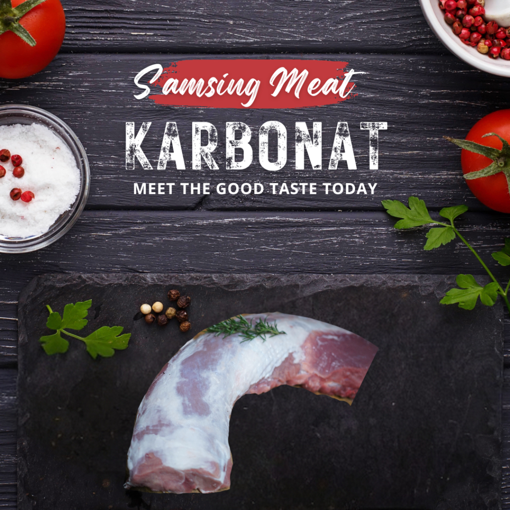 

Daging Karbonat Babi Lokal Kualitas Super 1kg Pork Loin