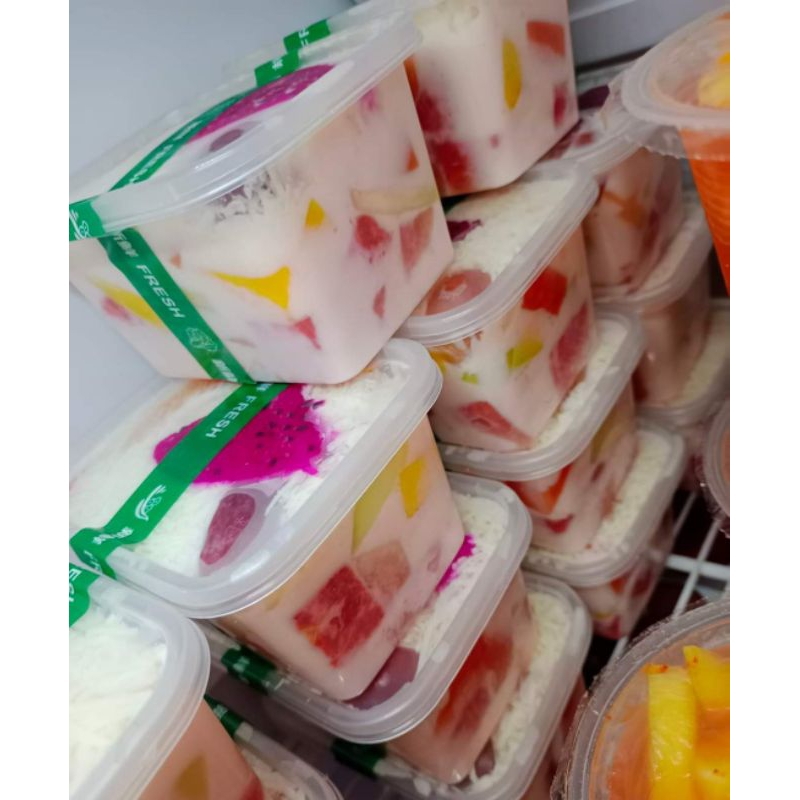 

SALAD BUAH SEGAR SALAD ATEU',SALAD'BUAH300ml!