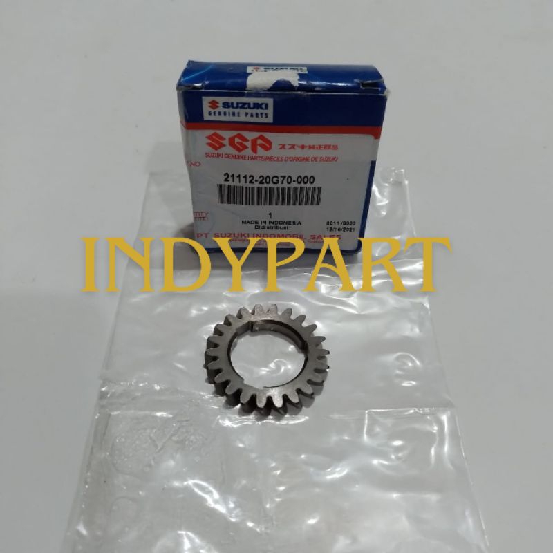 Pasangan Gigi tangis/Gigi Primer/Gear primary Drive Scissors ASLI SGP Motor Suzuki :- Shogun FD 125 