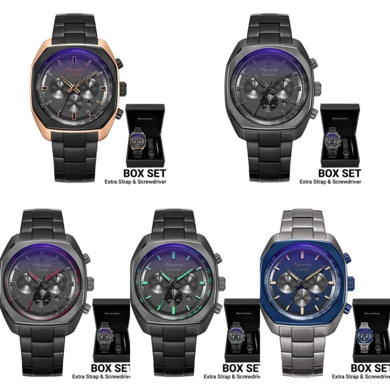 ALEXANDRE CHRISTIE AC6666 STEEL