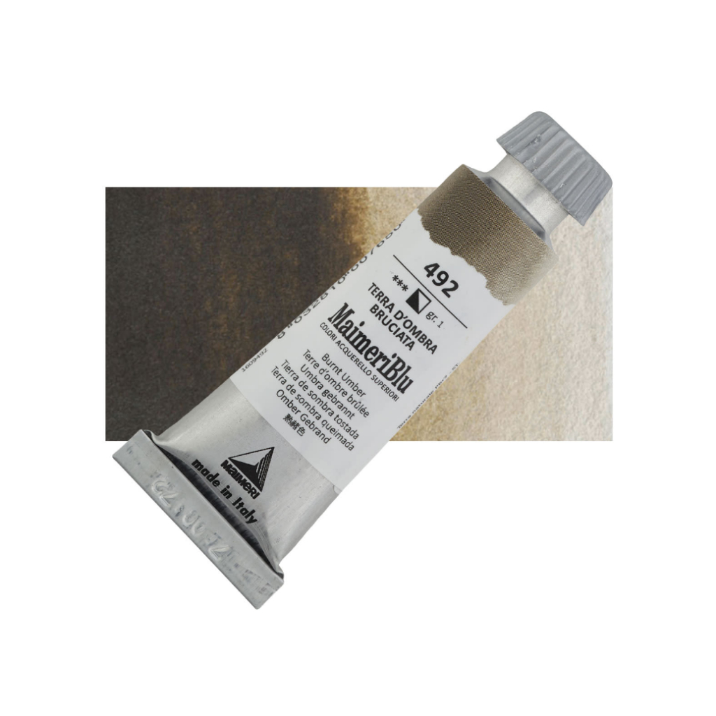 

Cat Air Lukis Maimeri Blu Watercolour 12ml MaimeriBlu Burnt Umber 492 M1609492 - PC