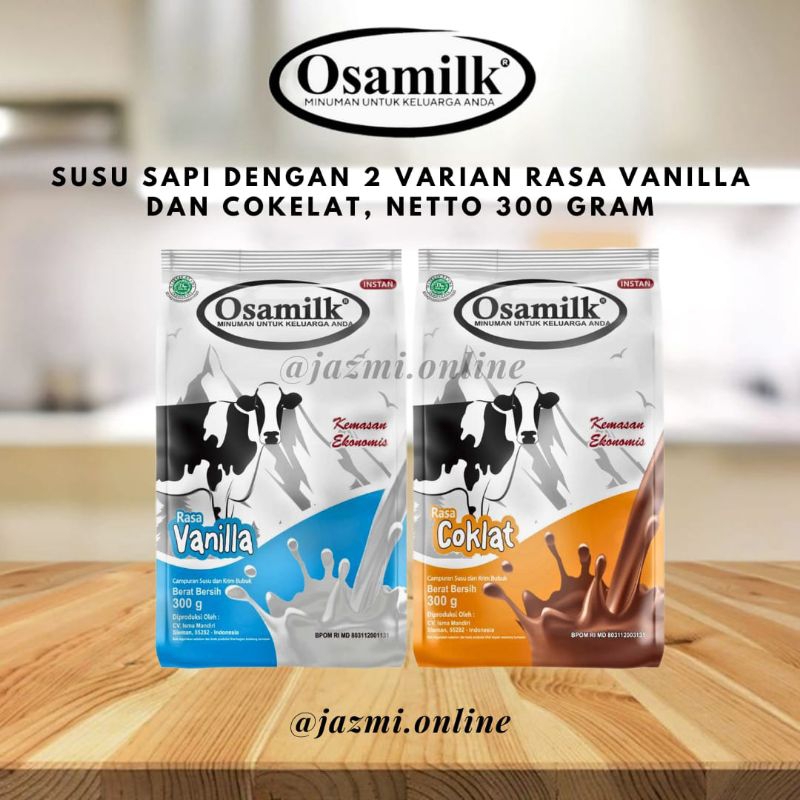 

OSAMILK 300gr | Susu Gemuk Badan untuk Semua Usia >1th