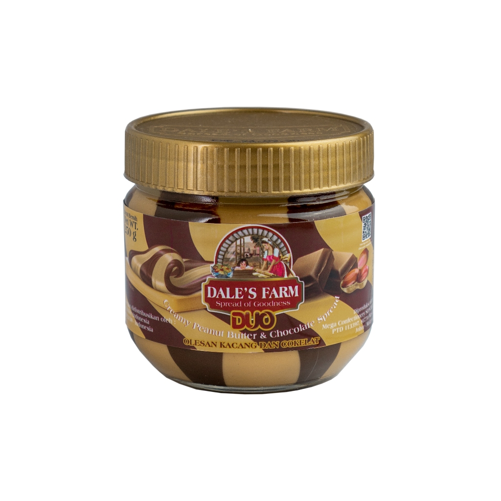 

COMBO HEMAT Dale's Duo Creamy Peanut Chocolate 250gr