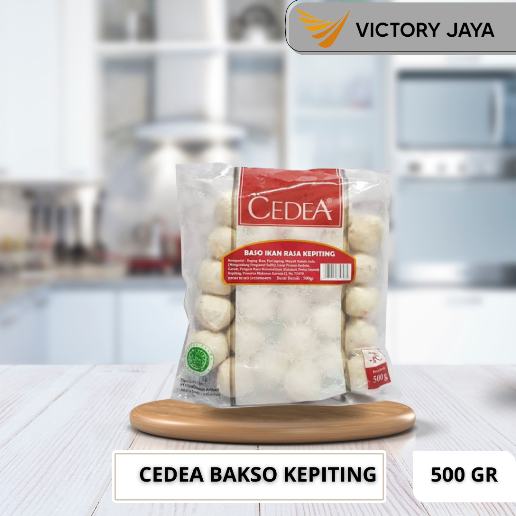

Cedea bakso kepiting 500gr