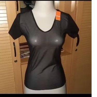 baju aerobic wanita jaring penutup baju sexy merk Bens sporty