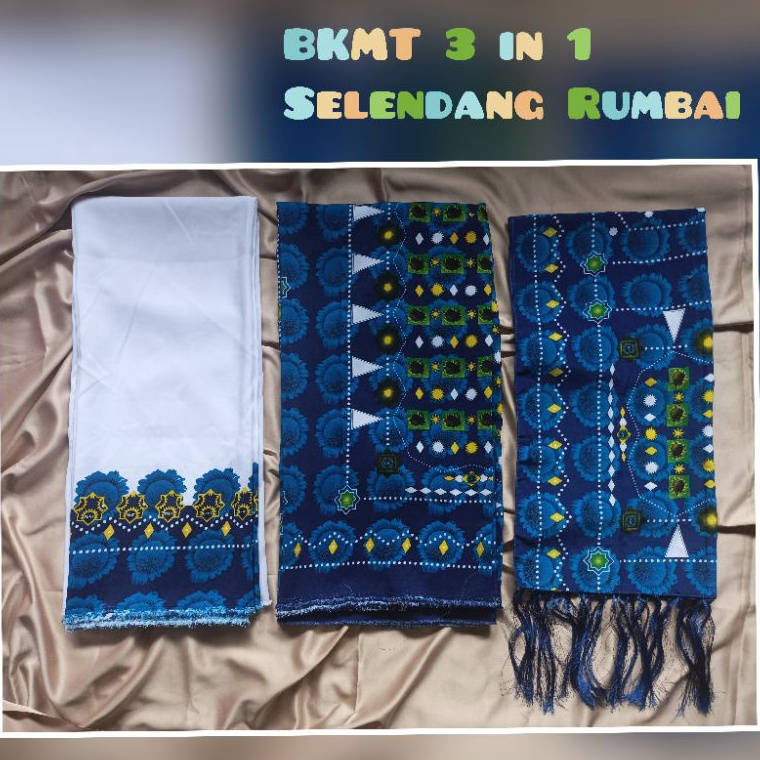 KODE M14X BAHAN SERAGAM BKMT 3 IN I PREMIUM BAJU SELENDANG ROK