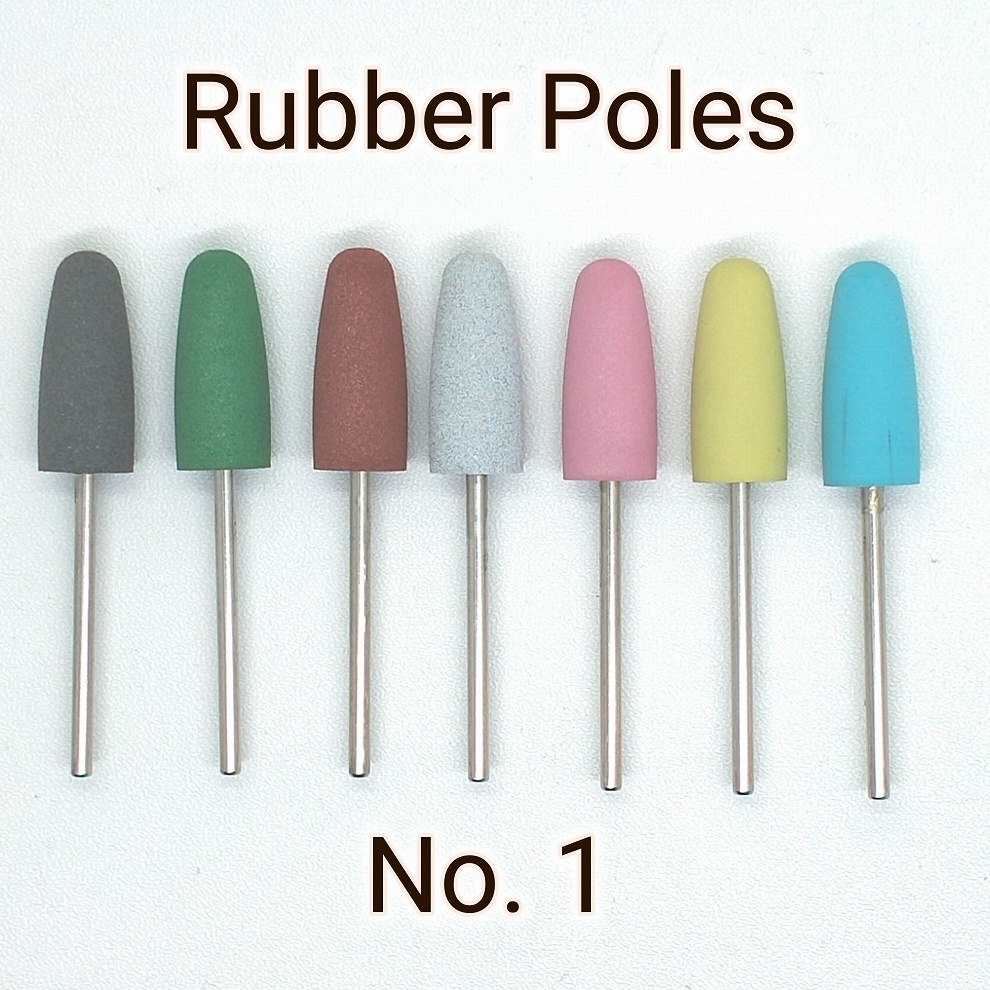 HEBOH mata bor poles gigi palsu bahan rubber no 1