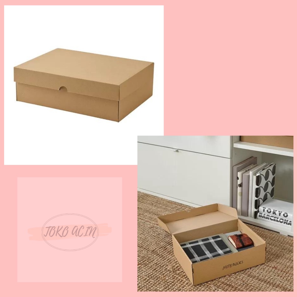 

TERBARU VATTENTRAG Kotak dengan penutup 32x23x1 cm kotak kardus kardus serbaguna box kardus box kardus serbaguna box serbaguna box dengan tutup serbaguna