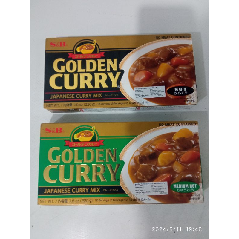 

S&B Golden Curry Jepang 220gr