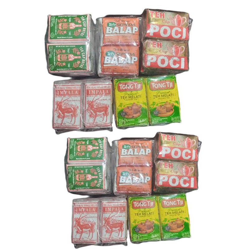 

Teh Racikan Isi 50 Teh Seduh Wangi Melati