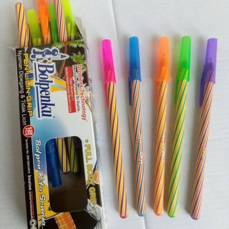 

pulpen lilin bolpenku 1 pak isi 12 pcs