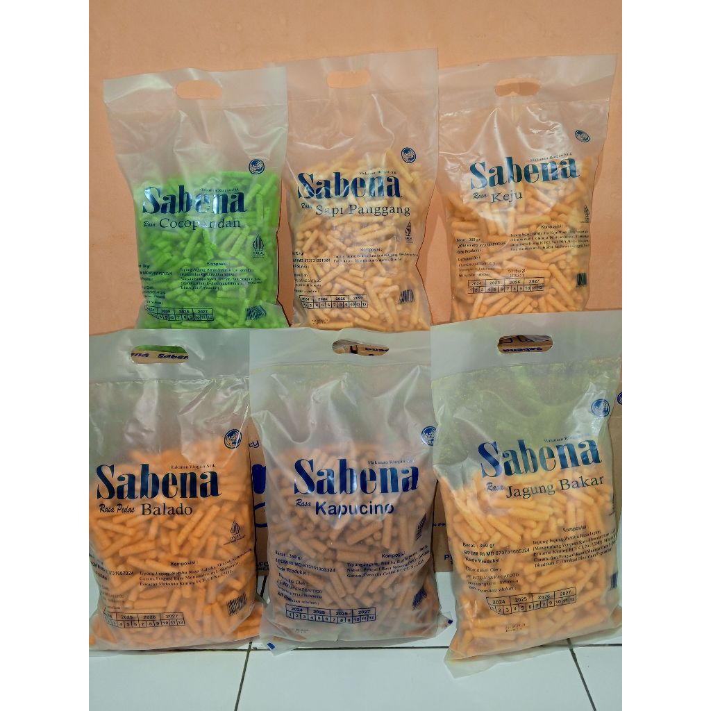 

sabena stick snack rasa gurih dan enak