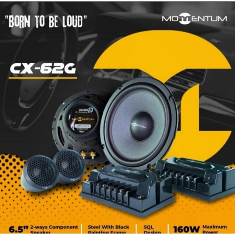 Speaker Split 2way Momentum CX62G