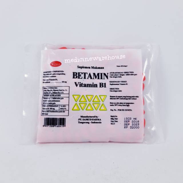 vitamin betamin sachet