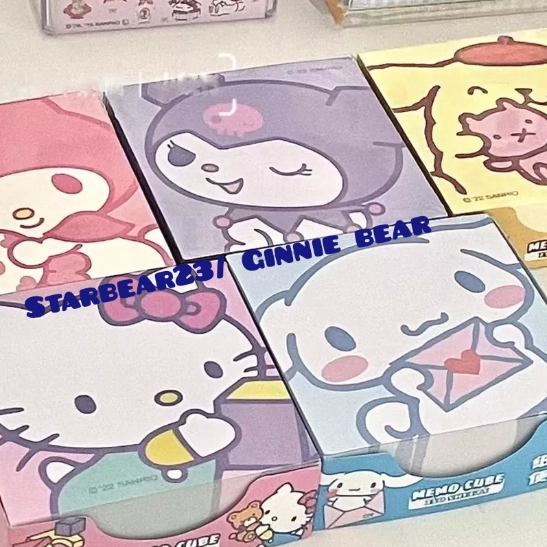 

FG2 Notes mini memo Hello kitty and friends Import TBK 25