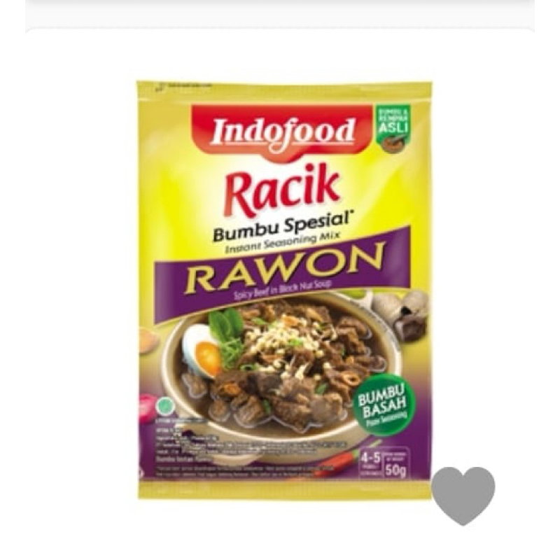 

Indofood Racik Rawon 50 gram