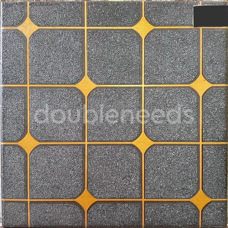 KERAMIK LANTAI KAMAR MANDI IKAD HITAM GOLD 25x25 / KERAMIK LANTAI KASAR MINIMALIS / KERAMIK LANTAI I