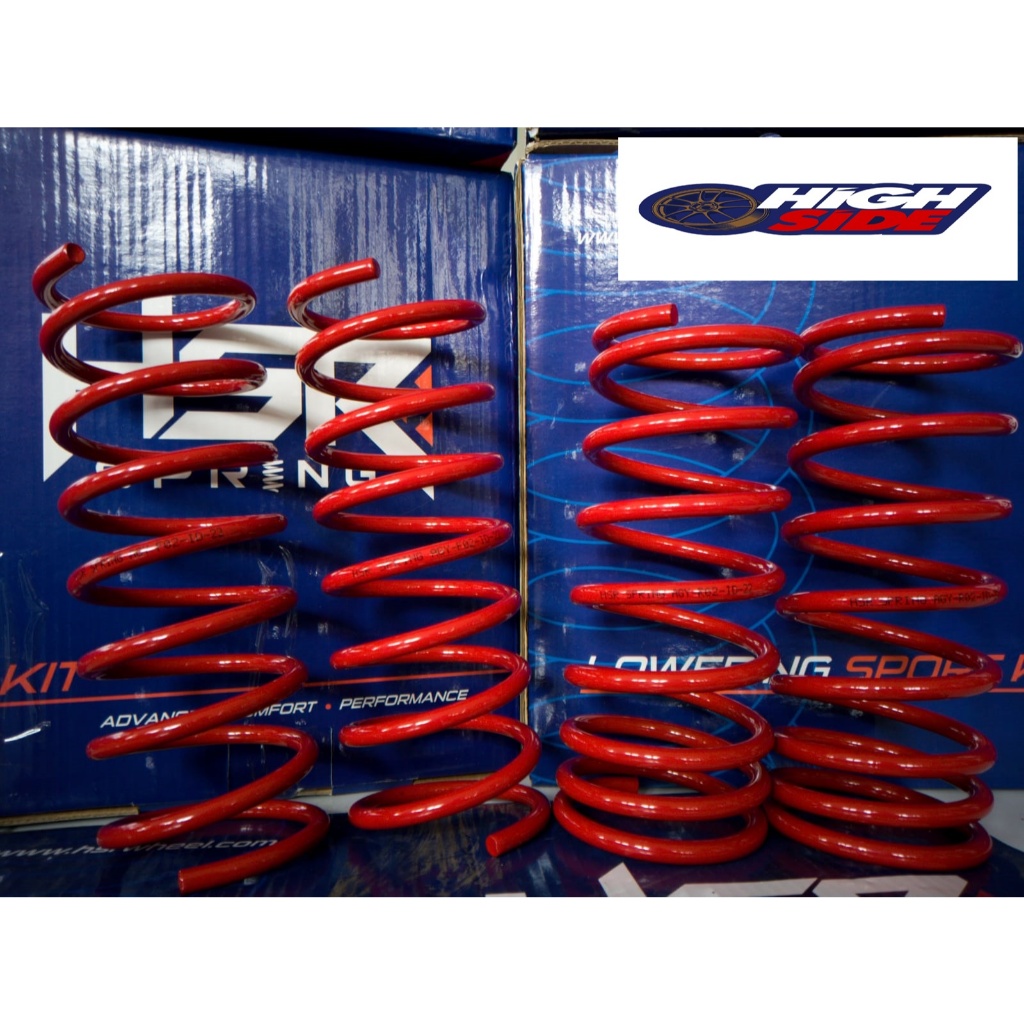 LOWERING KIT HSR RED MOBIL TOYOTA AGYA / PER CEPER MOBIL AYLA CALYA