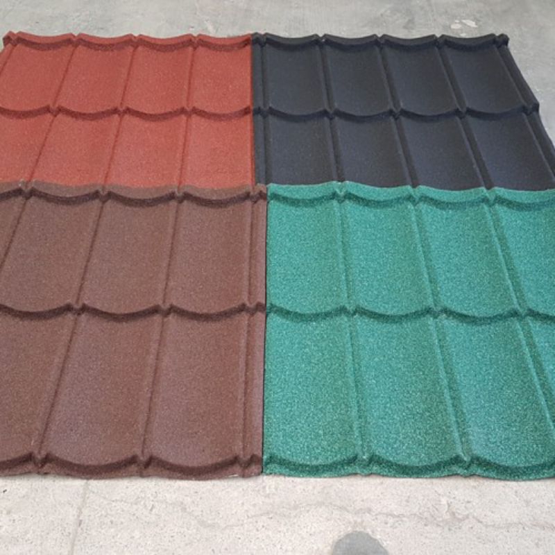 Genteng Metal pasir 2x4 / 80cmx80cm harga ekonomis