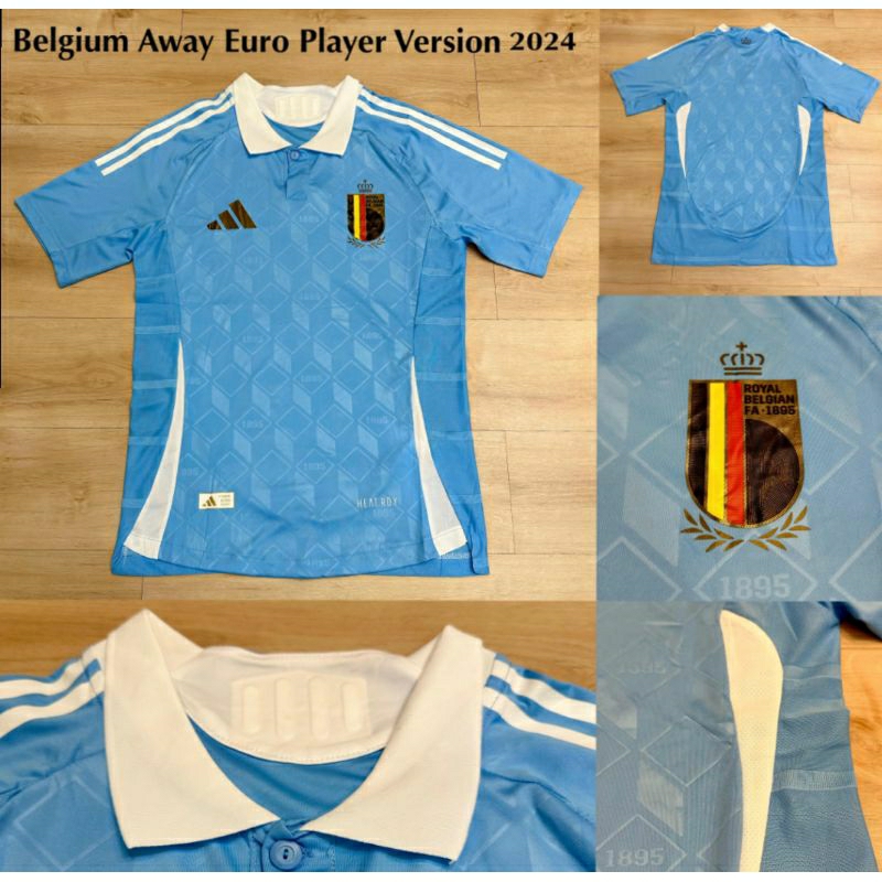 Jersey Belgia Away Player Issue 2024