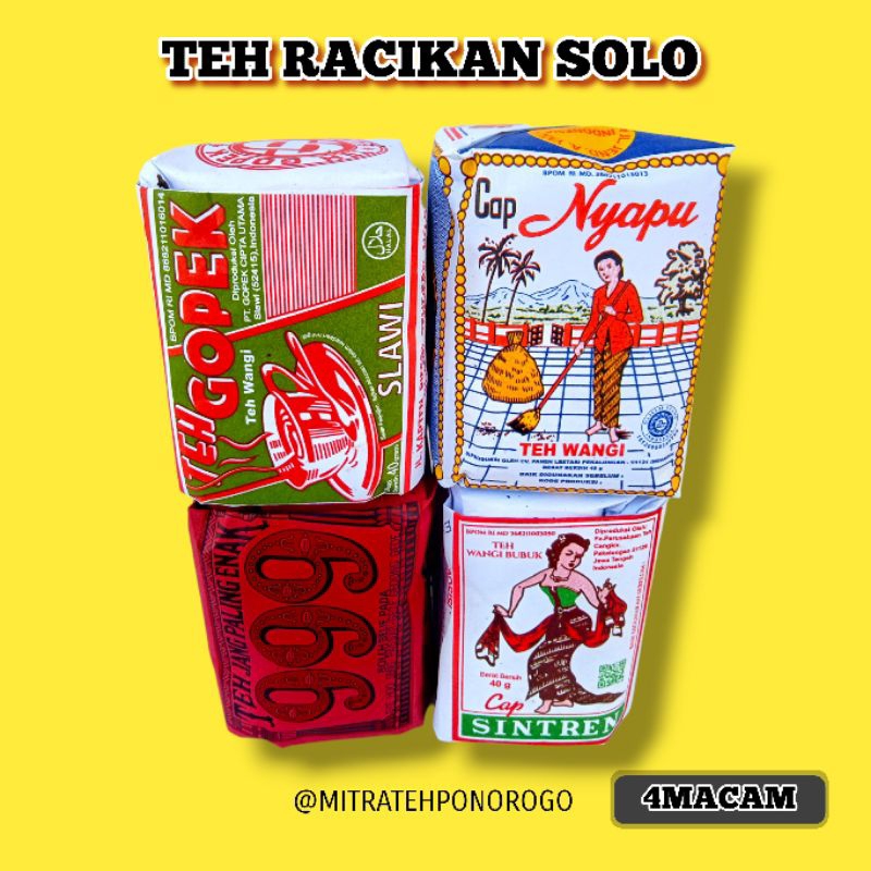 

TEH RACIKAN SOLO GOPEK,NYAPU,SINTREN,999 RACIKAN TEH SOLO