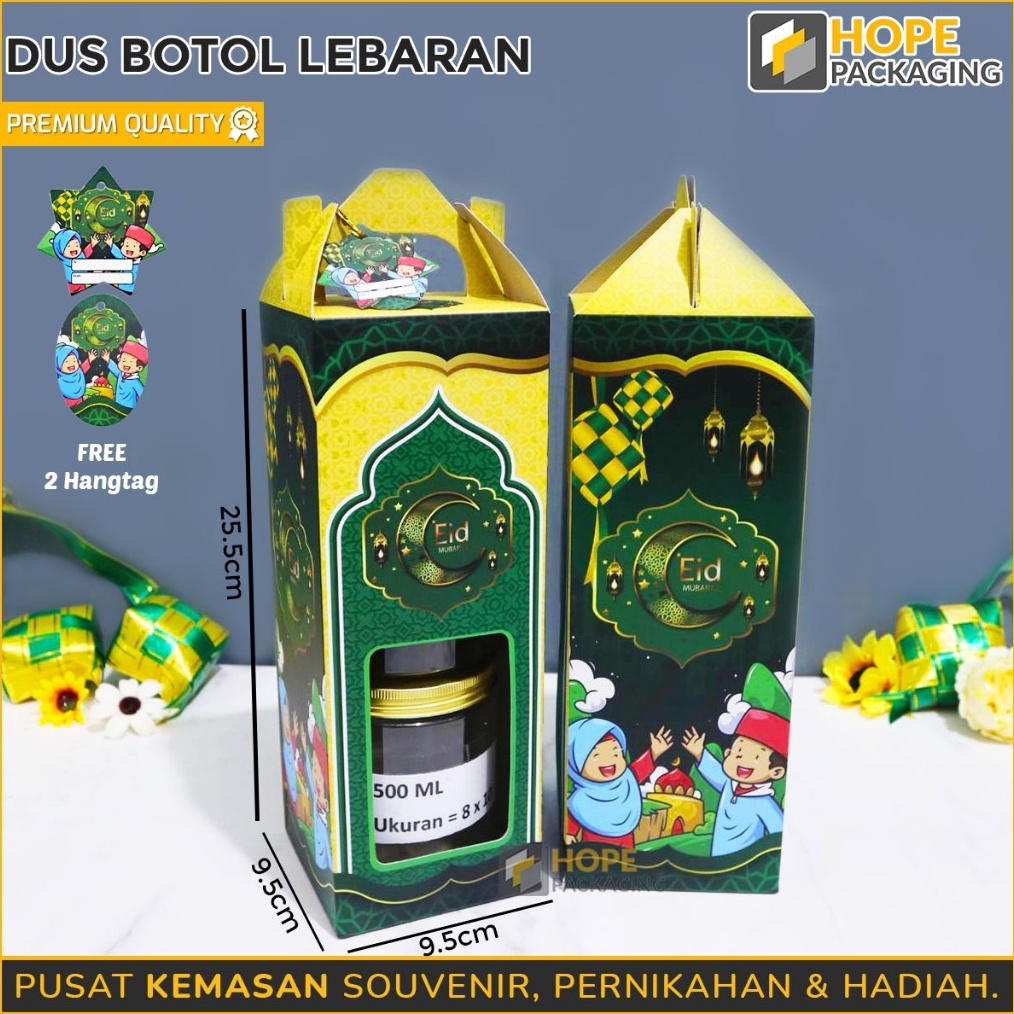 

SPESIAL Paper Bag Botol Edisi Idul Fitrilebaran Tas Botol Paper Bag Souvenir Toples Jar 5 ml Paper Toples Paper Box Tumbler Tas Jinjing