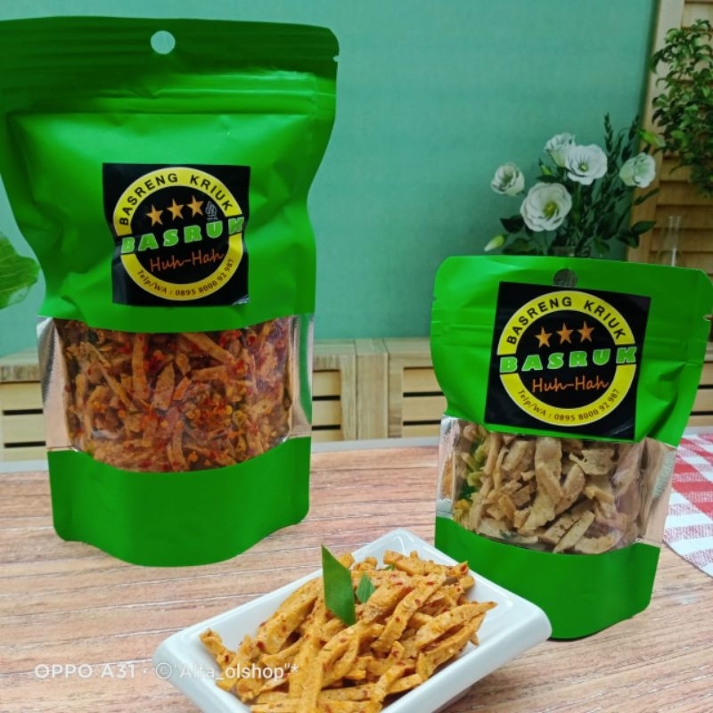 

basruk basreng keriuk daun jeruk