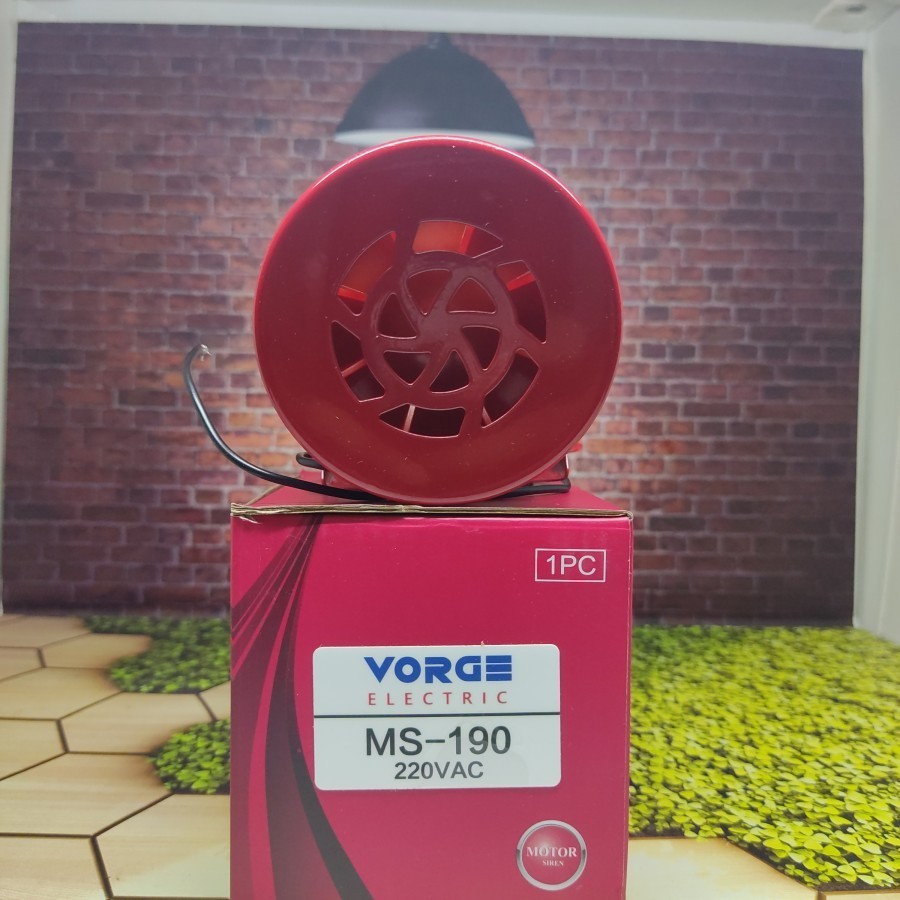 VORGE mini Motor Siren (Sirene) MS-190M 3" BUKAN FORT MS-190 MS190 3in