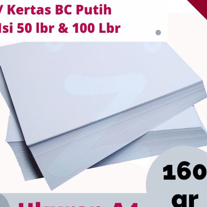 

HJ6 Kertas Brief Card BC 16 gram A4 F4 isi 5 lembar 1 lembar Kertas Manila Buku Gambar 16 gsm Warna Putih Kertas BC Putih Kertas Gambar Kertas Manila Kertas Karton