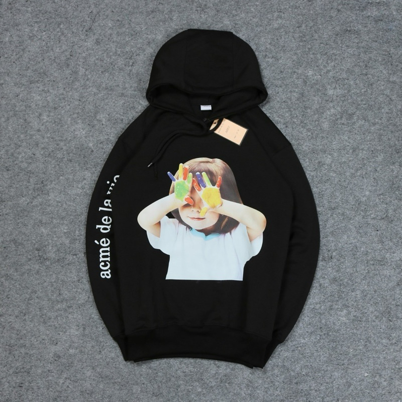 HOODIE BABYFACE SWEATER HOODIE PRIA WANITA HOODIE HITAM LUCU