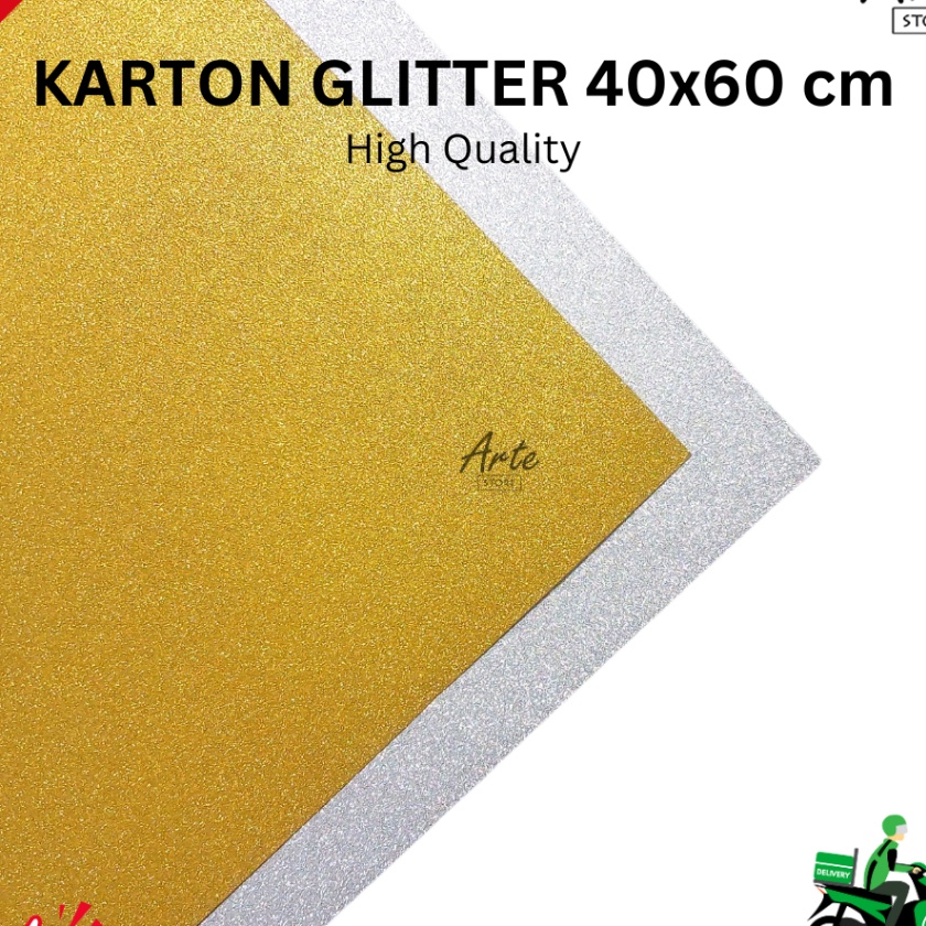 

KF7 Karton Glitter Glitter Paper 4x6 cm