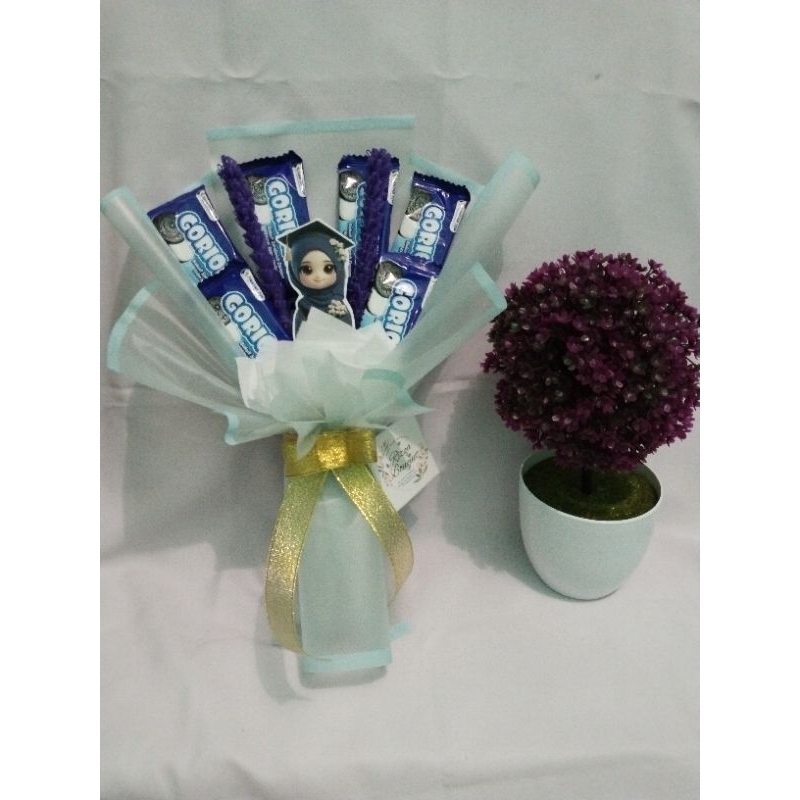 

Buket snack/Buket Wisuda/Buket mini