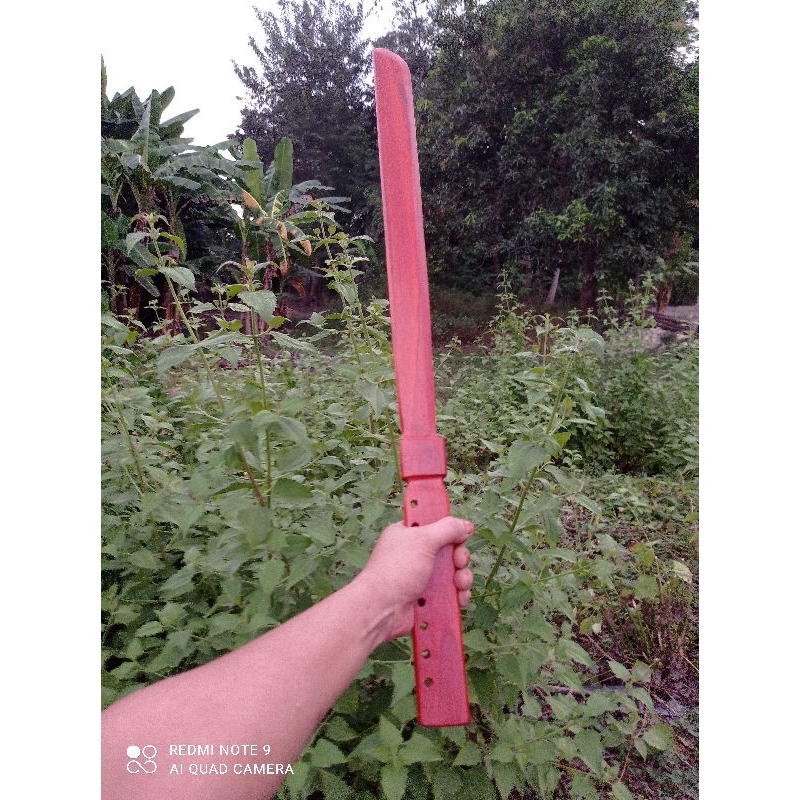 SAMURAI KAYU -BELATI LATIHAN - GOLOK IPSI - GOLOK KAYU - BELATI PERAGA - SAMURAI MAINAN - SAMURAI KA