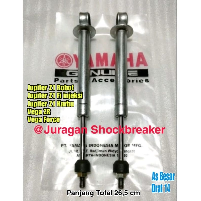 hidrolik/hidrolis/enjotan/stick shock breaker belakang vega ZR, Jupiter Robot, jupiter z1 drat 14