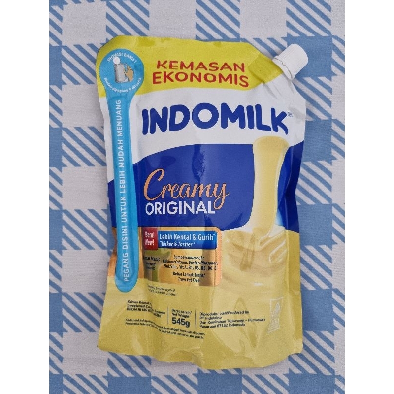 

Susu Kental Manis Indomilk Rasa Original Creamy 545gr Pouch